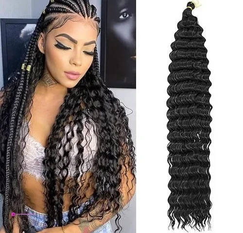 Ocean Wave Crochet Hair 24inch 4packs