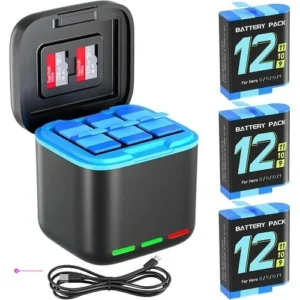 Hongdak Gopro Battery Chargers Code P…