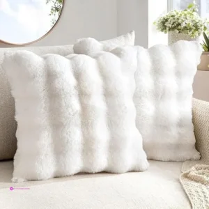 Miulee Faux Fur Pillows Clip Coupon
