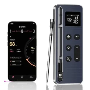 Paneceia Wireless Meat Thermometers C…