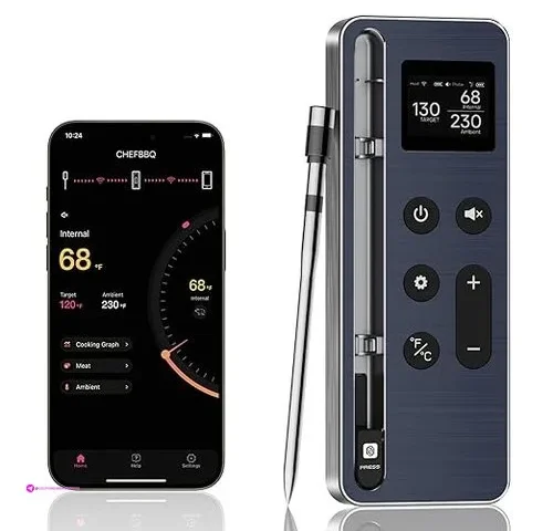 Paneceia Wireless Meat Thermometers C…