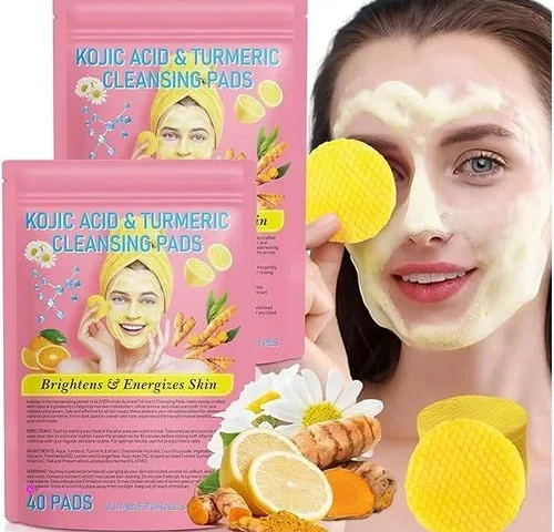 Turmeric Exfoliating Pads Yellow Code…