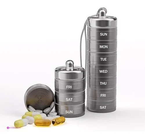 Metal Pill Organizers Use Code Asw5a9…