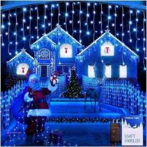 Blue Outdoor Christmas Lights Clip Co…
