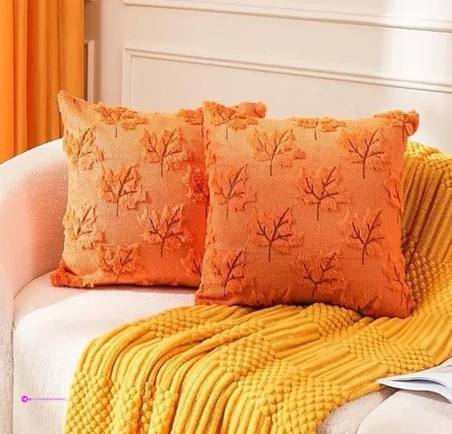 Maple Leaf Throw Pillows Code 684oh3y…