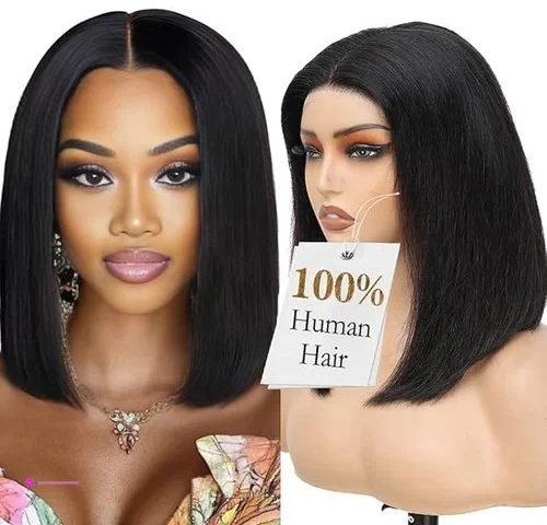 Human Hair Bob Wigs Off With