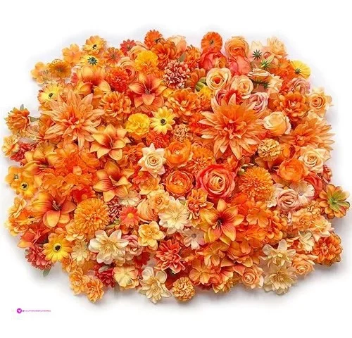 Orange Marigold Flowers Clip Coupon