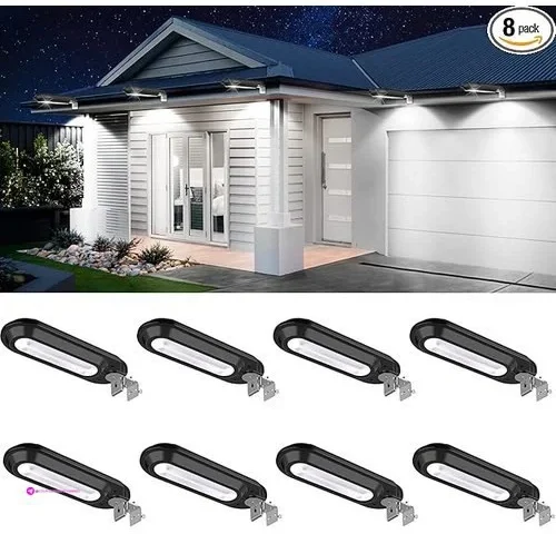 Roshwey Solar Lights Outdoor 200lm Le…