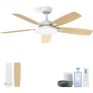 Smart Ceiling Fans With Lights Clip