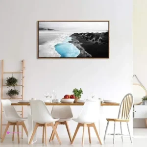 Blue Black White Paintings Off Clip