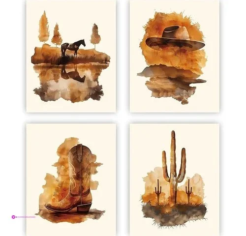 Niiorty Western Wall Arts Clip Coupon