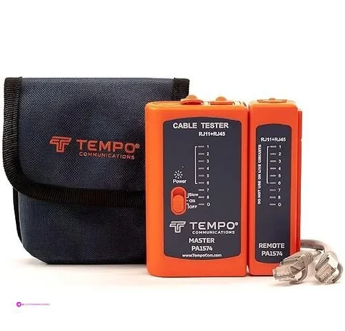 Tempo Network Cable Testers Off With