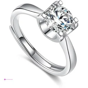Moissanite Engagement Rings Clip Coup…