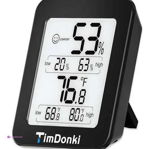 Timdonki Digital Hygrometers Off Use …