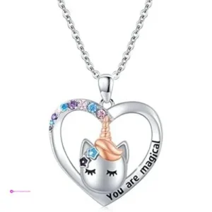 Pctjyfu Unicorn Necklaces Clip Coupon