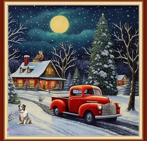 Disxvivy Cross Stitch Kits Clip Coupo…