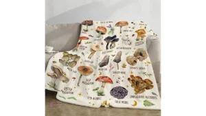 Mushroom Throw Blanketscode 8jdsf4pbhttps Www Amazon Com B0ds2mswqd Tag Linkc…