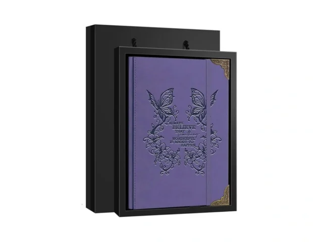Whlbhg Butterfly Gifts For Women Men Butterfly Journal Floral Writing