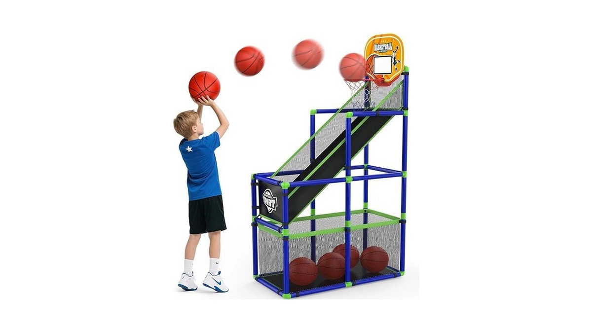 Amazon deal: Eaglestone Arcade Basketball Hoop Game Indoor...