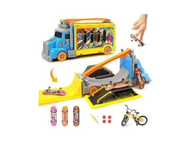 Hestiasko Transforming Truck Toy For Kids 2-in-1…