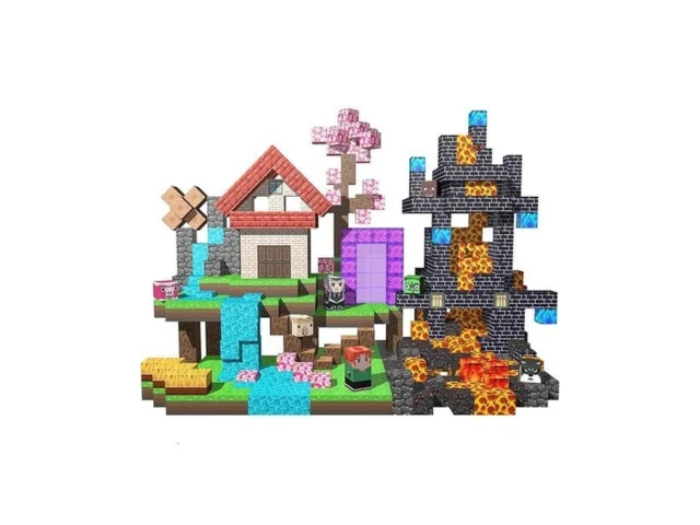 Brightblox Magnetic Blocks 120pcs Magnetic Building…