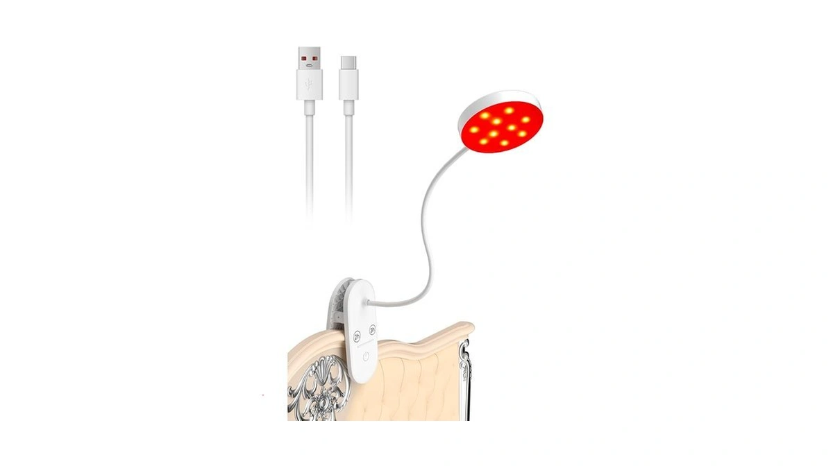 Amazon deal: Long-stars Red Light Reading Lamp For Sleep Book..