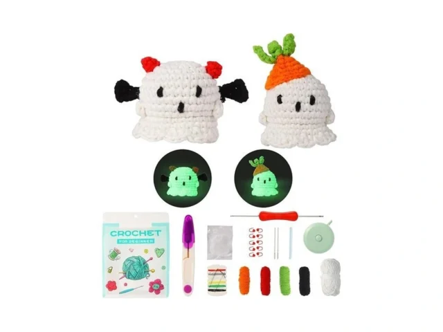 Gozato Crochet Kit For Beginners 2pcs Halloween…