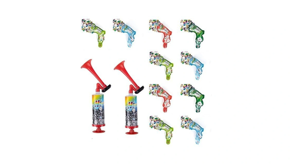 Amazon deal: Handheld Horns Soccer Air Horn Hand Push Pump...