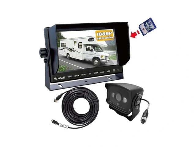 Veclesus Vmqd 1080p Wired Backup Dash Camera System…