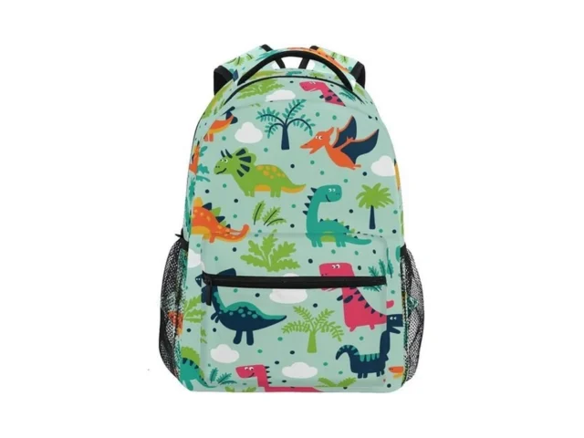 Derlonkaje Funny Dinosaurs Clouds And Trees School…