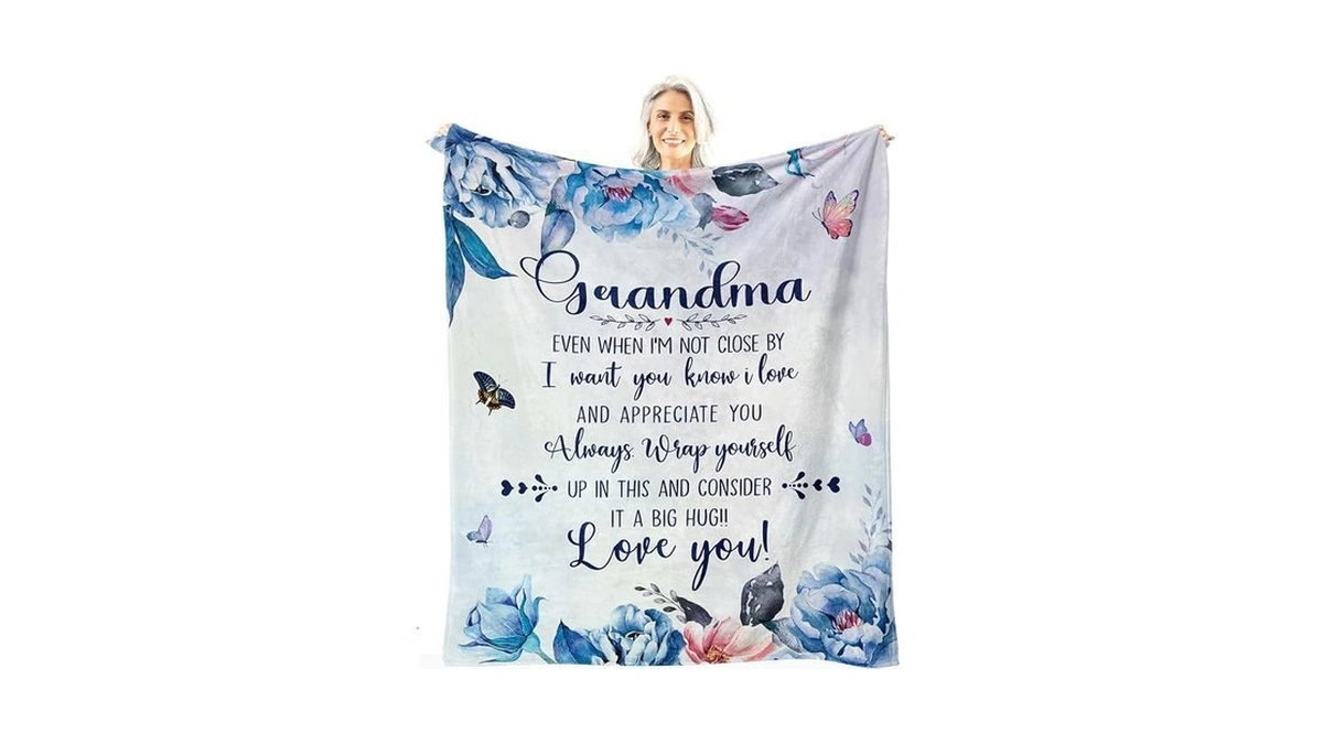 Amazon deal: Hyggehub Gifts For Grandma Blanket From 60 X 50...
