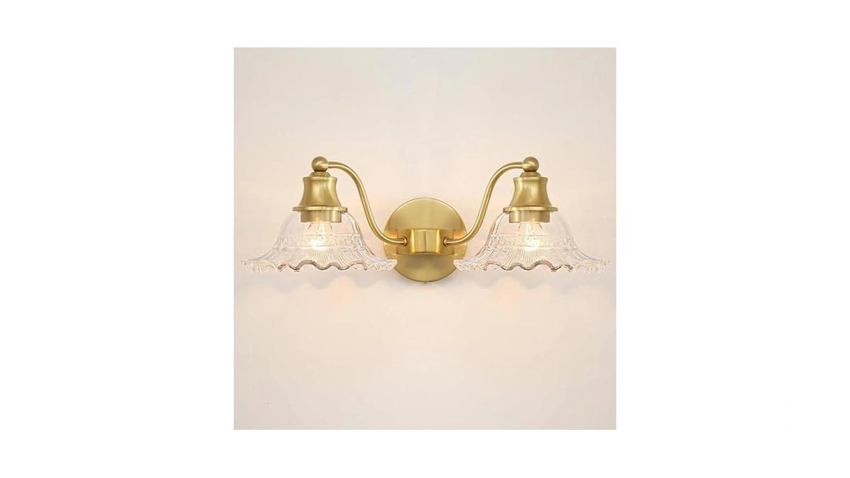 Amazon deal: Dsmjfu Dsmjfu Vintage 2 Light Bathroom Vanity Ligh