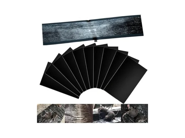 Whjiachu 10 Pack Sticky Mouse Traps – Extra Large…