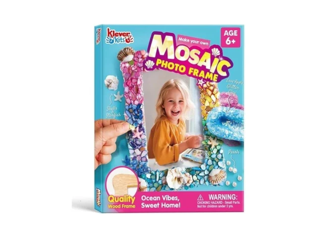 Klever Kits Mosaic Photo Frame Craft Kits Diy…