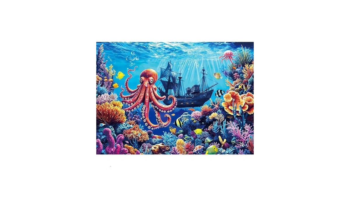 Amazon deal: 500 Piece Jigsaw Puzzle For Adults -deep Sea...