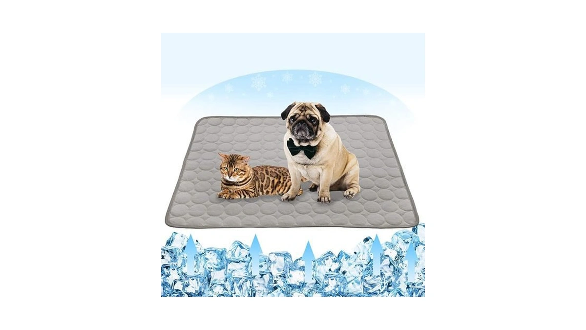 Amazon deal: Vemee Summer Cooling Mat For Dogs Cats - Breathabl