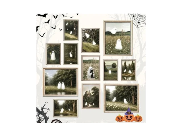 97 Decor Cute Ghost Pictures Wall Decor – Vintage…