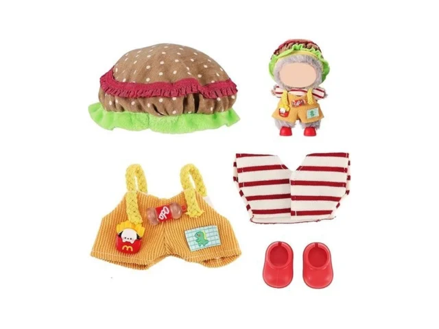 4 Pcs Clothes For Dolls 17cm Clothes For Dolls…
