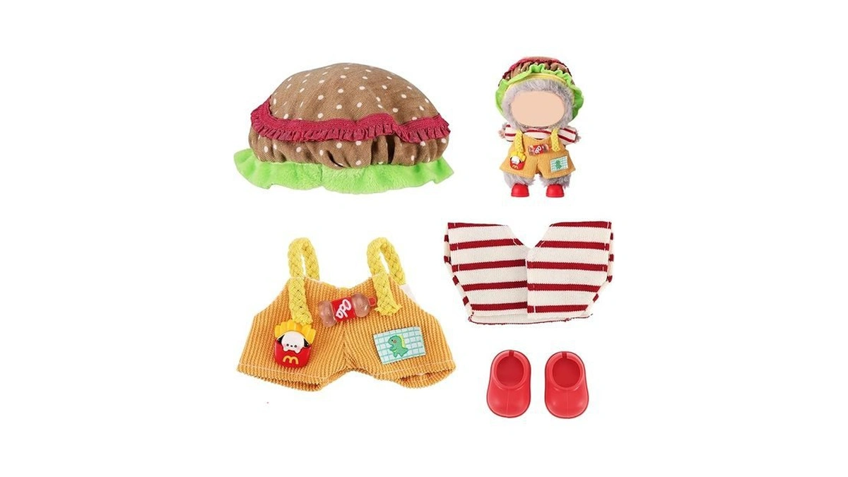 Amazon deal: 4 Pcs Clothes For Dolls 17cm Clothes For Dolls...
