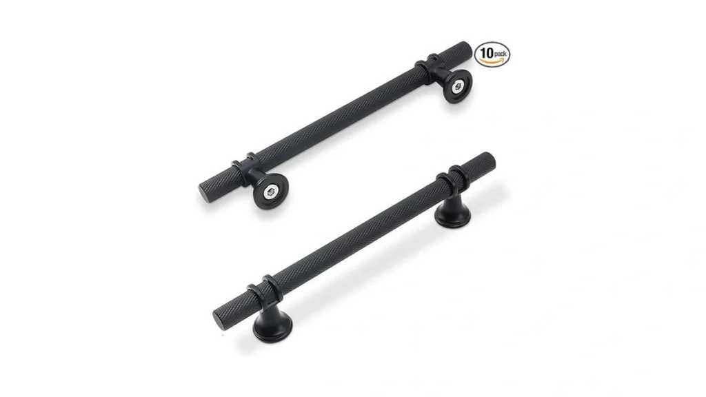 Amazon deal: Komotia 10 Pack 5 Inch Cabinet Pulls Knurled Matte