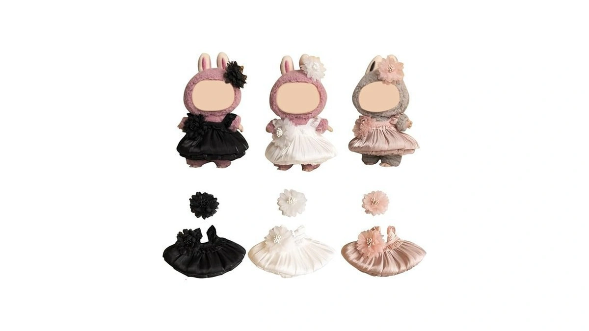 Amazon deal: 17cm Doll Clothes 3 Sets Designer Wedding Small...