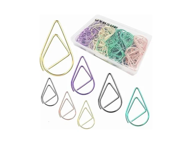 105pcs Assorted Sizes Multicolor Drop-shaped Paper…