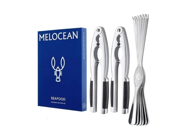 Crab Crackers And Tools Set – Premium 2 Lobster…