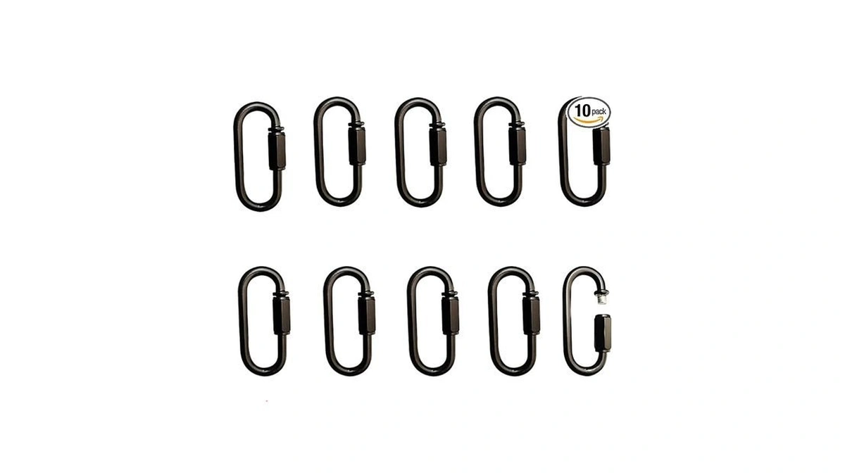 Amazon deal: Cufeal 10- Pack Heavy Duty D Shape Chain Locking M