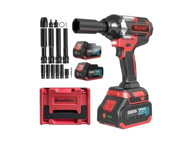 Cordless Impact Wrench 667ft-lbs 900n M 1 2 With…