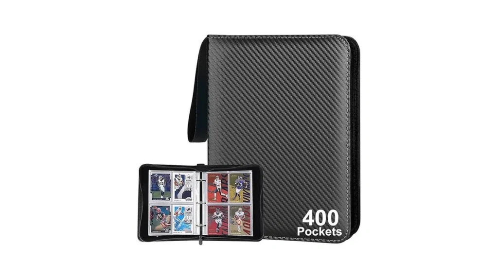 Amazon deal: Trading Card Binder 4-pockets Trading Card Album..