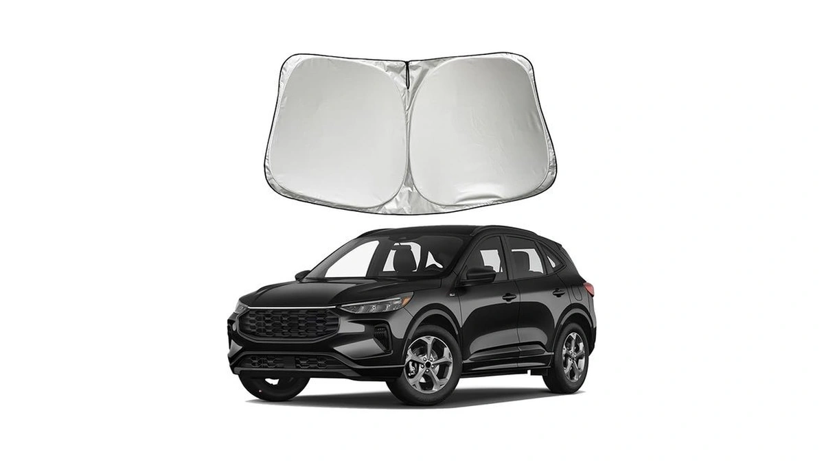 Amazon deal: Szyuchen Car Windshield Sun Shade Sunshade...