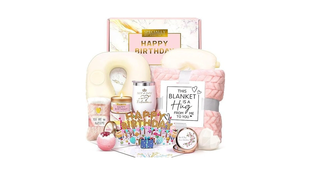Amazon deal: Hsoeixl Birthday Gifts For Women Unique Spa...