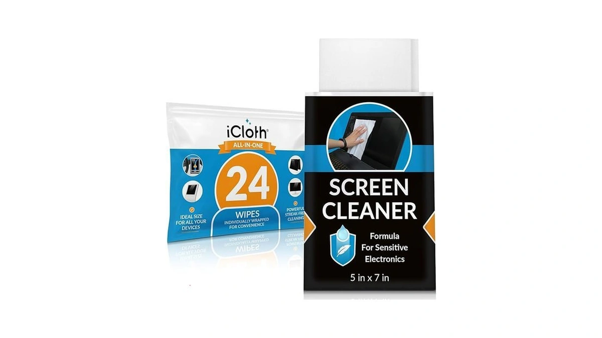Amazon deal: Screen Cleaner Wipes By Icloth Individually Wrappe