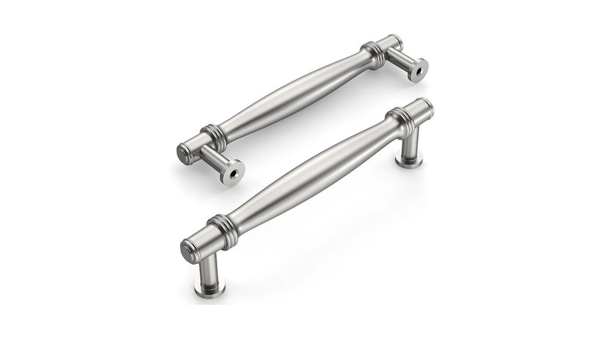 Amazon deal: Amerdeco 10 Pack Brushed Satin Nickel Cabinet Pull